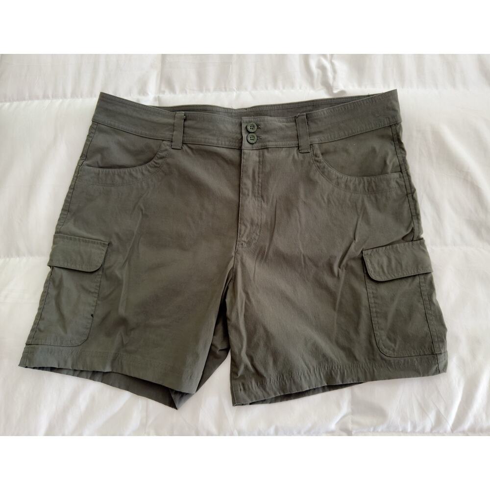 Eddie Bauer Women’s Summer Trail Cargo Shorts Stretch Hiking Outdoors NWOT 16 - Picture 2 of 8